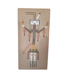 Native American Navajo Sand Painting Ceremonial Healing‎ Yei Bei Chai S Dailey